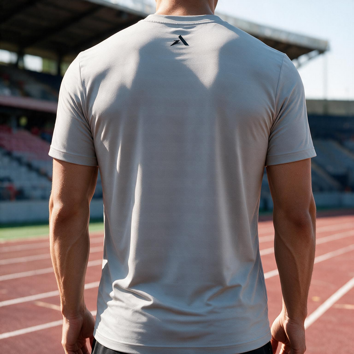AXION TAG AirFlow Performance Tee – Silver Gray